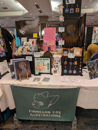 Texas Furry Fiesta 2024 (artist alley)